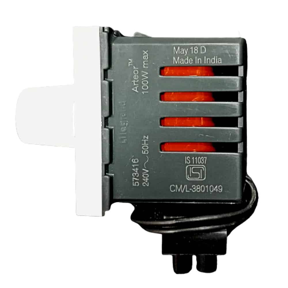 Legrand Arteor Modular Step Fan Regulator 100W