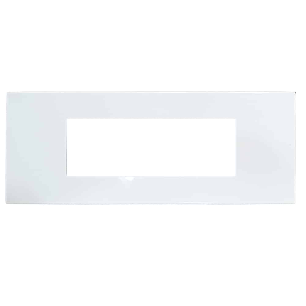 Legrand Arteor Modular Plate Cover + Frame - 6M, White