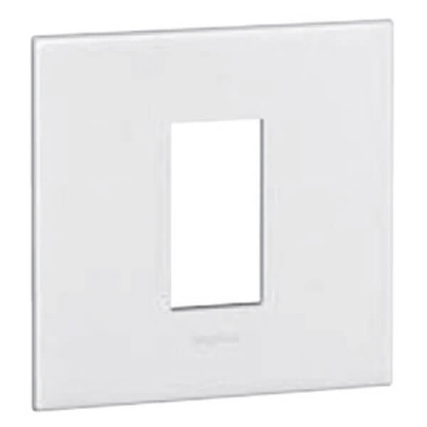 Legrand Arteor Modular Plate Cover + Frame - 1M, White