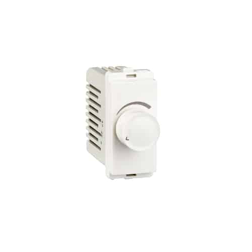 Schneider Livia Modular Fan Regulator White - Dimmer, 1M