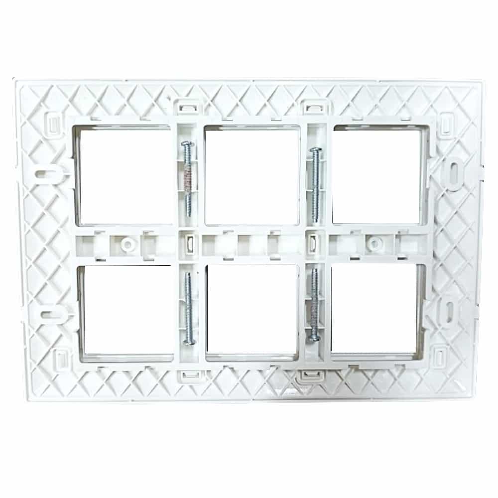 Schneider Livia Modular Plate Cover + Frame White?
