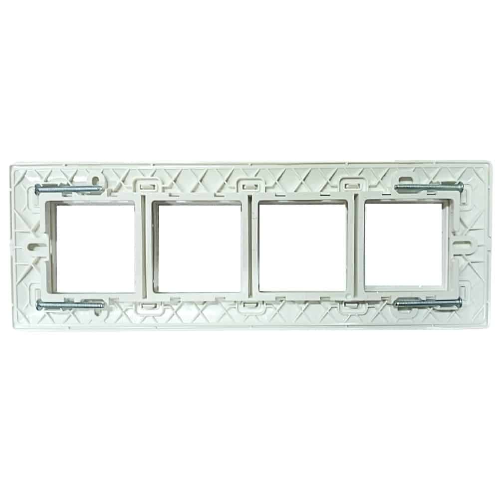 Schneider Livia Modular Plate Cover + Frame White?