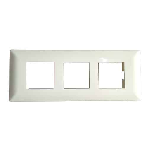 Schneider Livia Modular Plate Cover + Frame White? - 6M