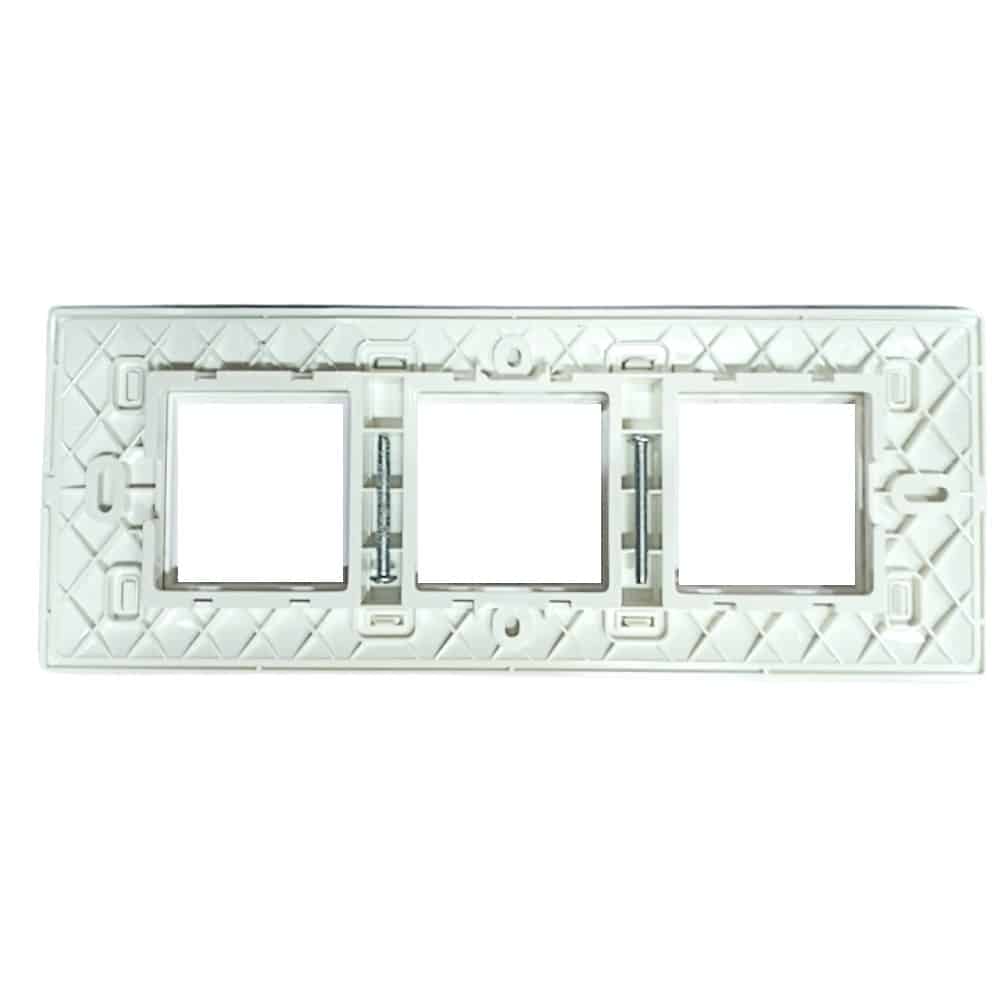 Schneider Livia Modular Plate Cover + Frame White?