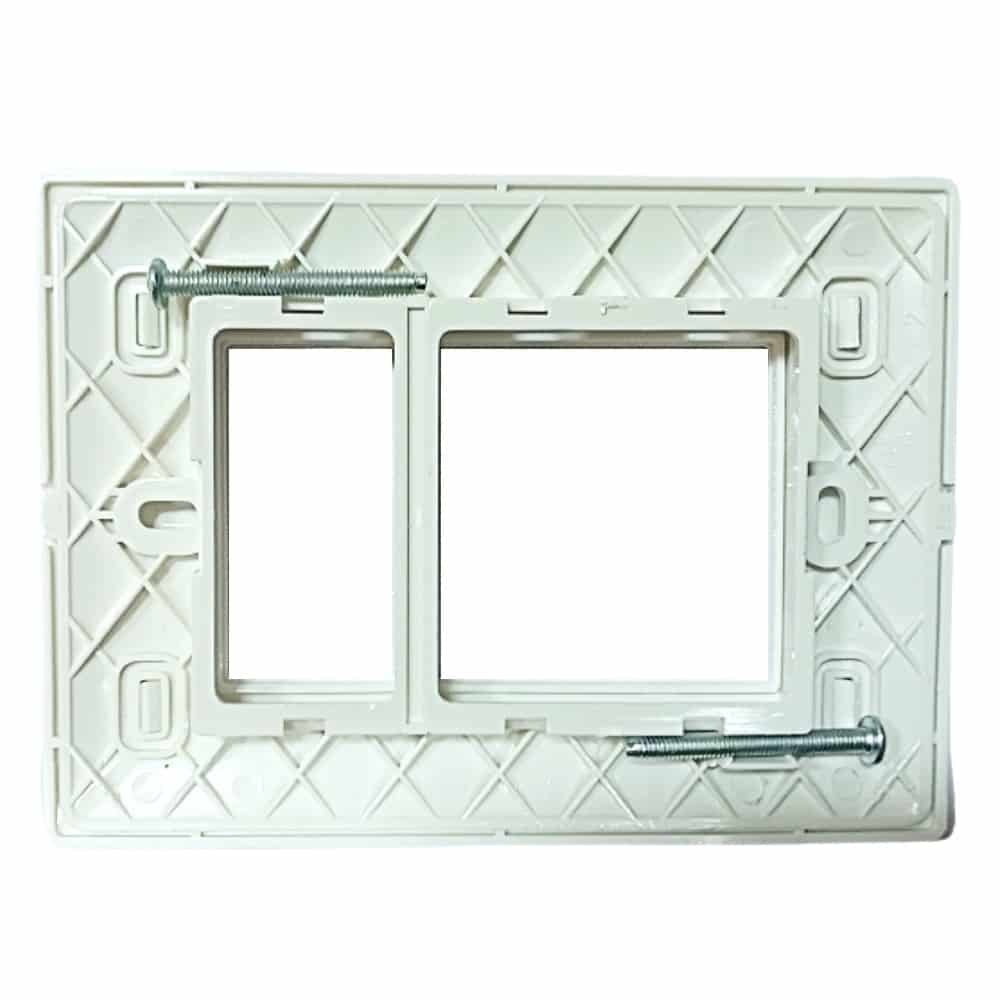 Schneider Livia Modular Plate Cover + Frame White?