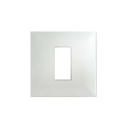 Schneider Livia Modular Plate Cover + Frame White? - 1M