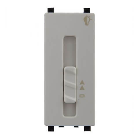 Schneider ZENcelo Modular Fan Regulator - Dimmer (1M), White