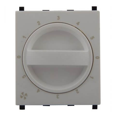 Schneider ZENcelo Modular Fan Regulator - Step (2M), White