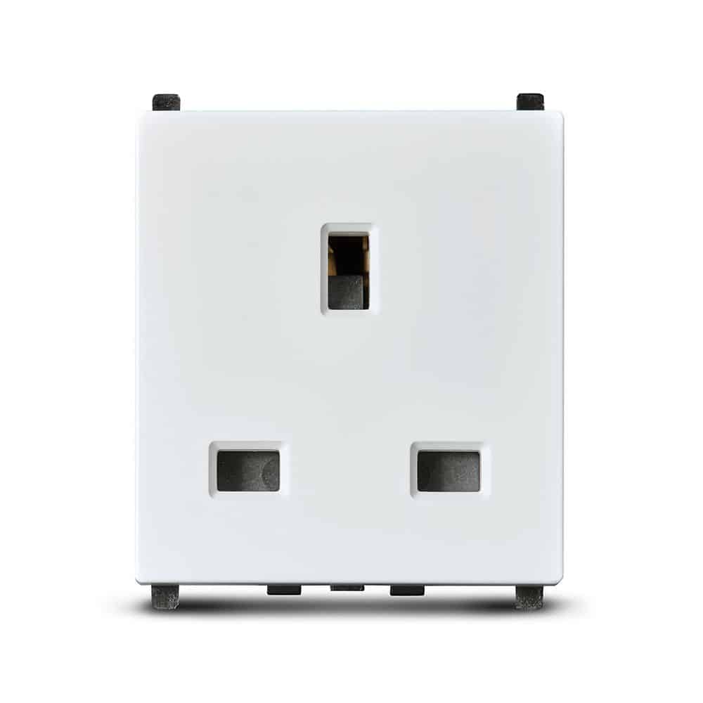 Schneider ZENcelo Modular Socket with Shutter