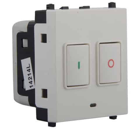 Schneider ZENcelo 25A Modular Motor Starter Switch 2M - White
