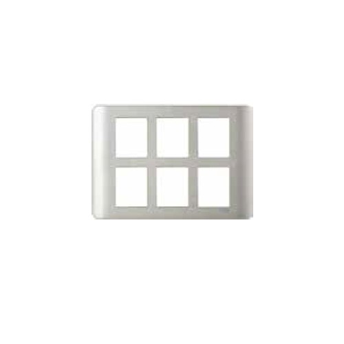 Schneider ZENcelo Modular Plate Cover + Frame? - 12M, Satin Silver