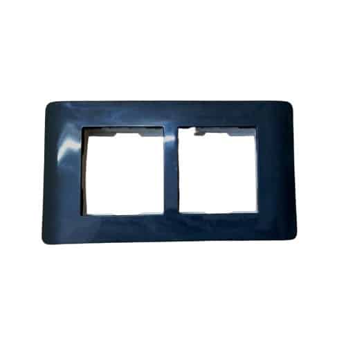 Schneider ZENcelo Modular Plate Cover + Frame? - 4M, Dark Grey