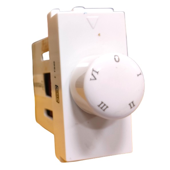 Honeywell MK Midas Modular Step Fan Regulator White - 1M