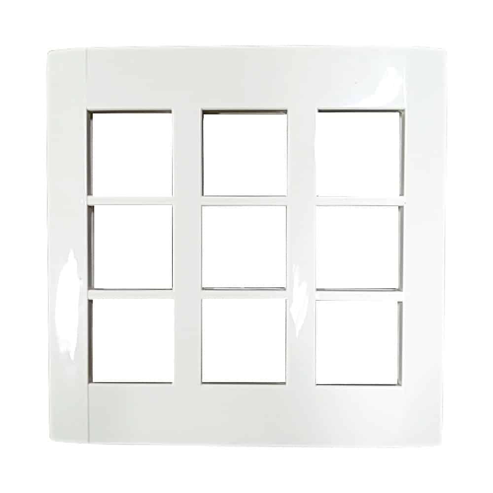 Honeywell MK Midas Modular Plate Cover + Frame White? - 18M