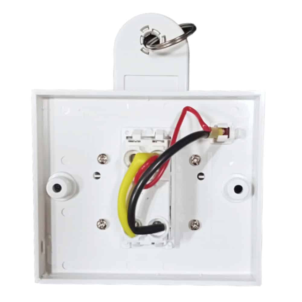 Honeywell MK Wraparound Modular Hotel Key Switch & Card 3M White