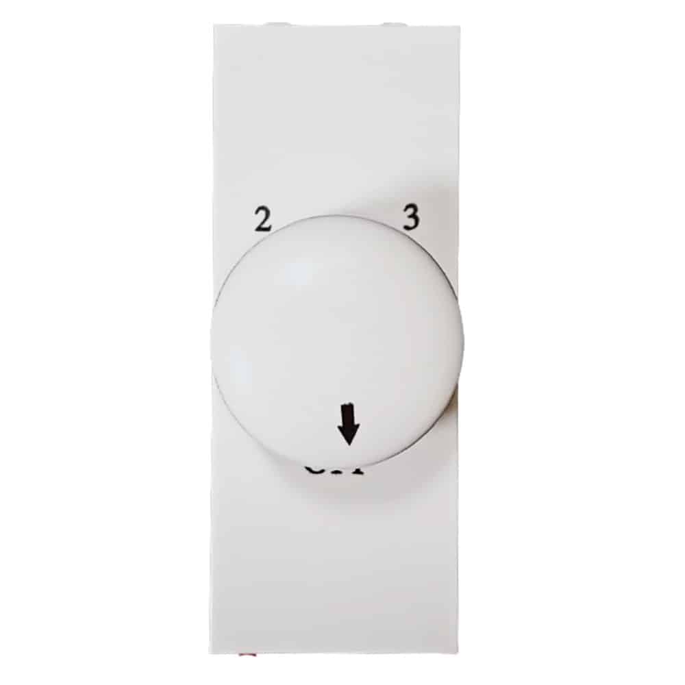 Honeywell MK Wraparound Modular Step Fan Regulator White - 100W, 1M