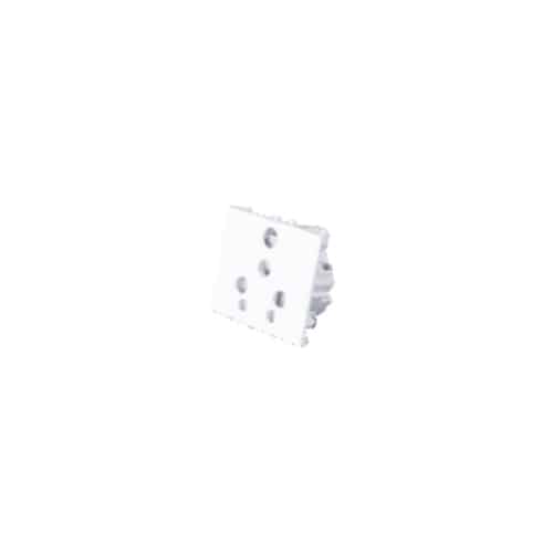 Honeywell MK Wraparound Modular Socket White