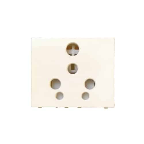 Honeywell MK Wraparound Modular Socket White