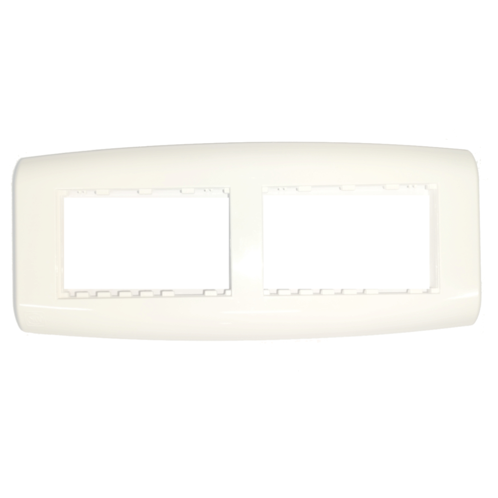 Honeywell MK Wraparound Modular Plate Cover + Frame White - Wraparound, 8M