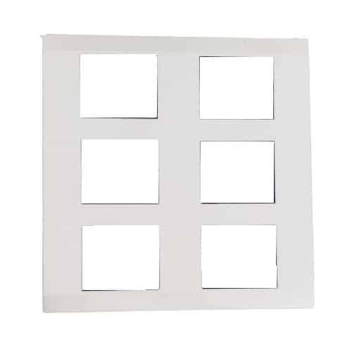 Honeywell MK Wraparound Modular Plate Cover + Frame White - Wraparound Plus, 18M