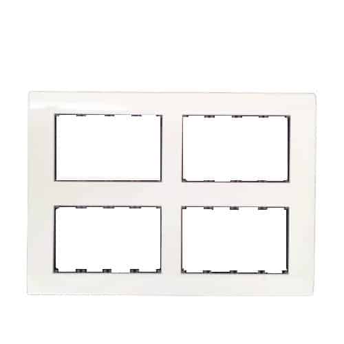 Honeywell MK Wraparound Modular Plate Cover + Frame White - Wraparound Plus, 16M