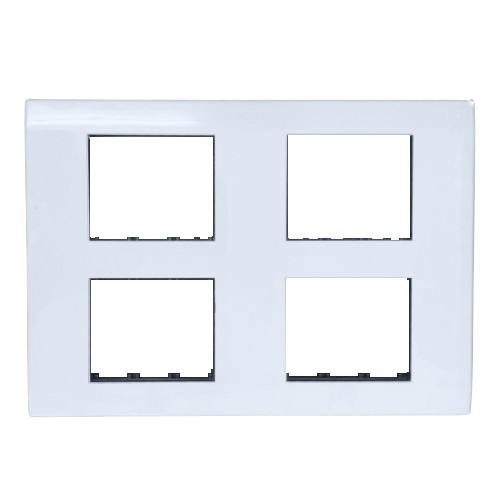 Honeywell MK Wraparound Modular Plate Cover + Frame White - Wraparound Plus, 12M
