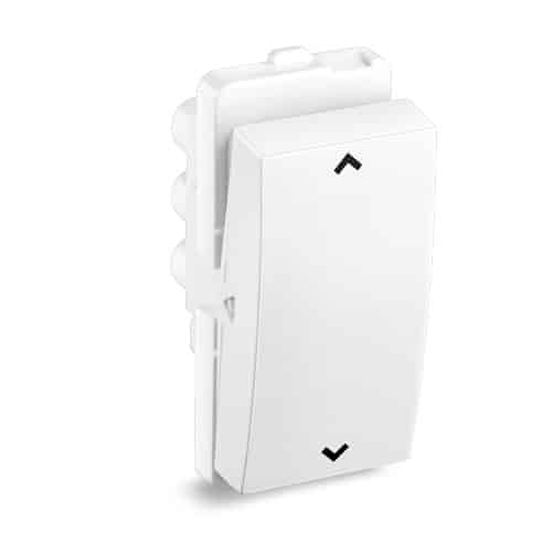 Honeywell MK EVO Modular Switch White - 6A, 2 Way, Without Indicator, 1M