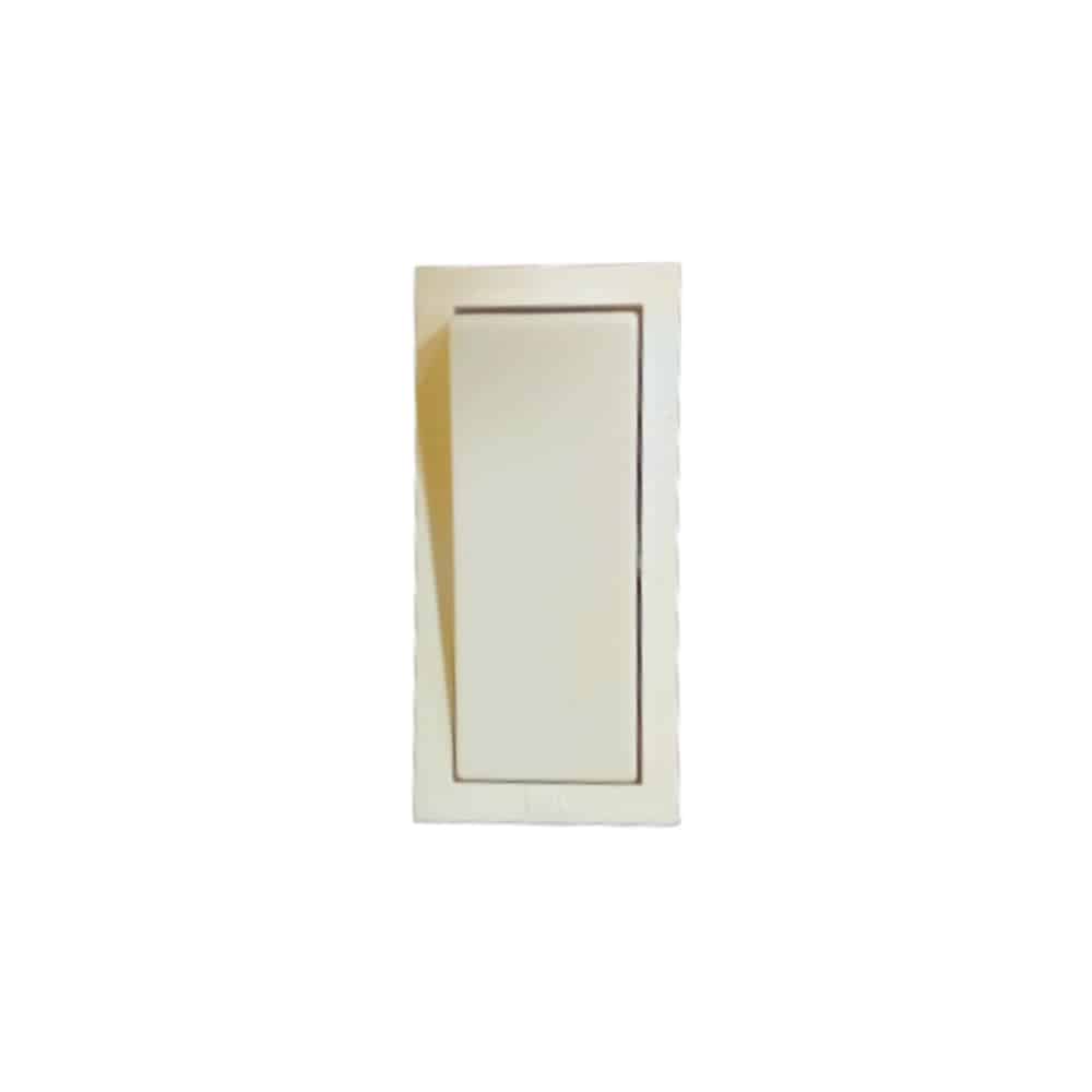 Anchor Roma Classic Modular Switch 1M White - 10A, 1 Way, Without Indicator, 1M