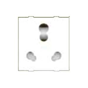 Anchor Roma Classic Modular Socket White 2M - 6/16A