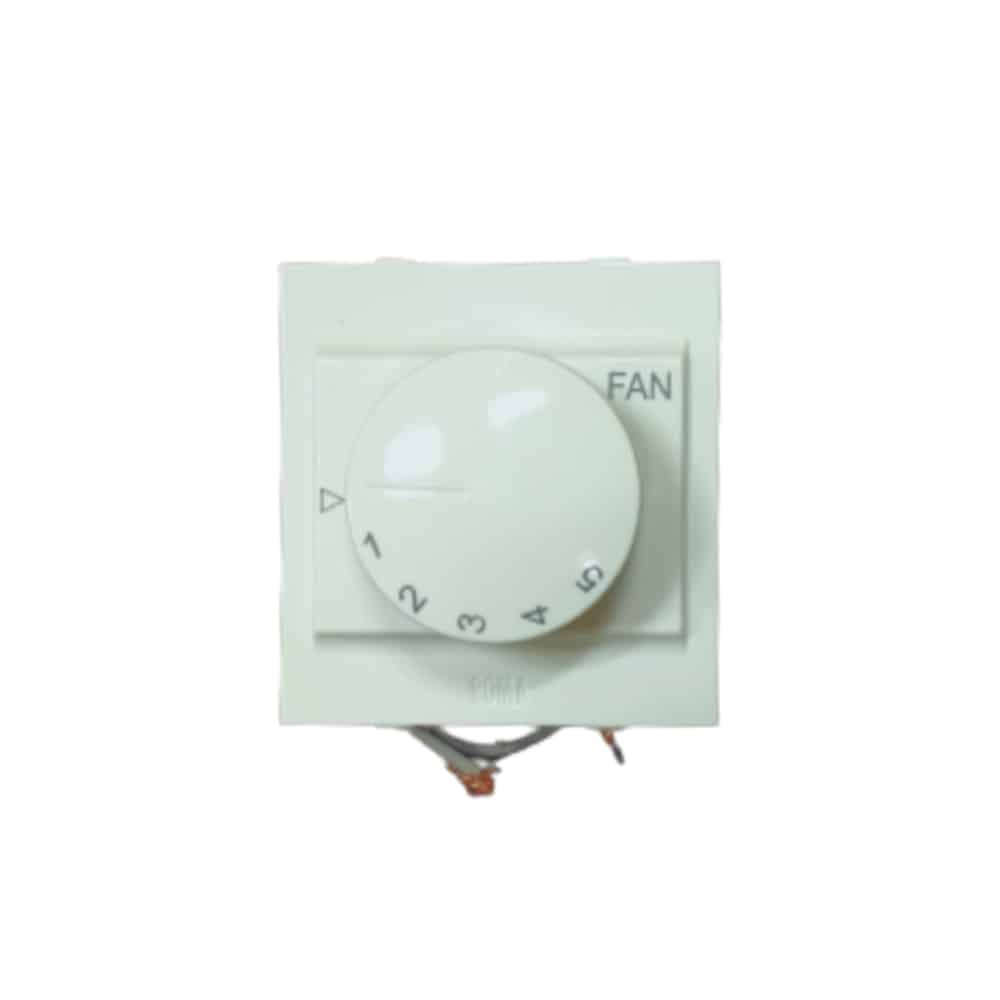 Anchor Roma Classic Modular Step Fan Regulator White - 2M
