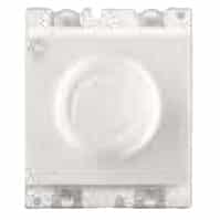 Honeywell MK Blenze Plus Modular Fan Regulator - Dimmer, 2M, Synthetic Chalk White
