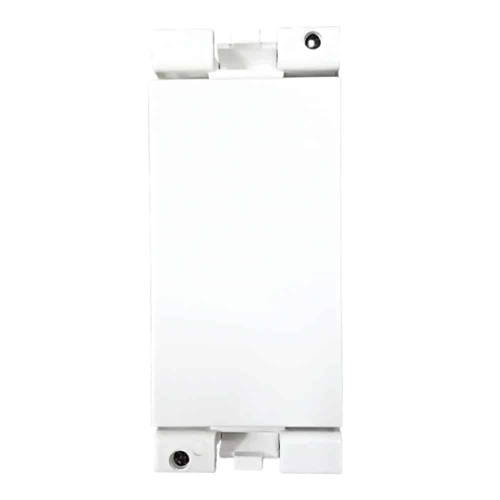 Honeywell MK Blenze Plus Modular False Blank Plate 1M? - Synthetic Chalk White