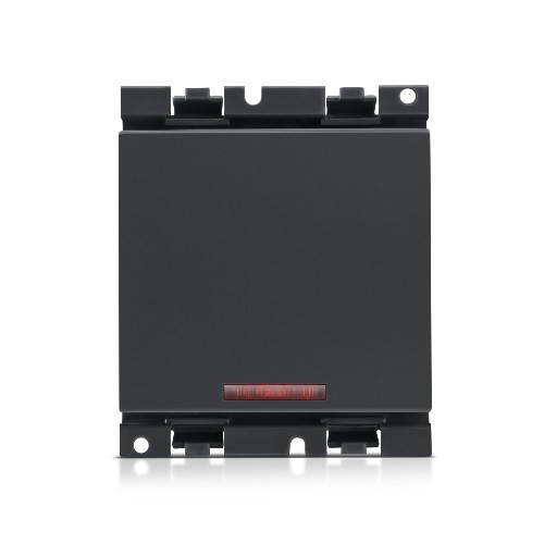 Honeywell MK Blenze Plus Modular Switch - 32A DP, 1 Way, With Indicator, 2M, Black