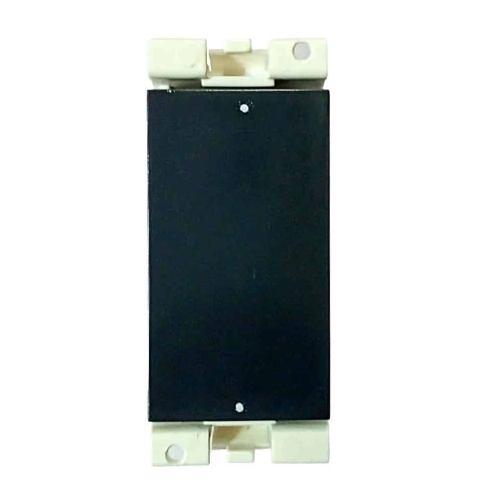 Honeywell MK Blenze Plus Modular Switch - 6A, 2 Way, Without Indicator, 1M, Black
