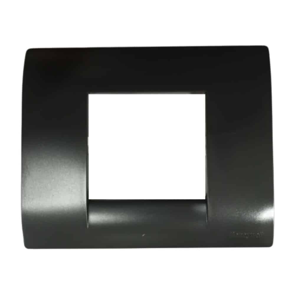 Honeywell MK Blenze Plus Modular Plate Cover + Frame? - 2M, Black