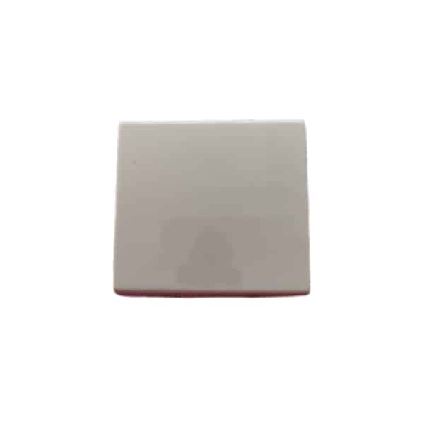 Siemens DELTA vega 10A 1 Way Switch (Complete Unit) - Without Indicator, Snow White, 1 Gang