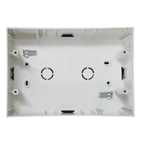 Siemens Modular Surface PVC Boxes Snow White - 12M