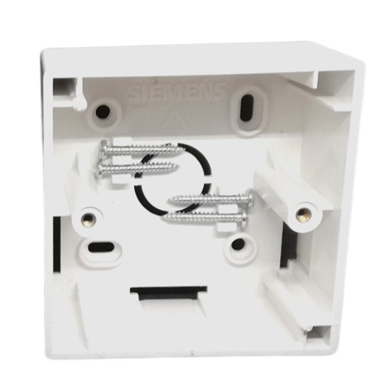 Siemens Modular Surface PVC Boxes Snow White - 2M