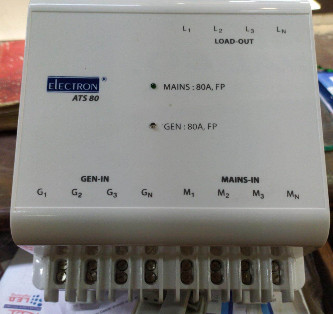 Electron Automatic Changeover Switch - 80A, Three Phase