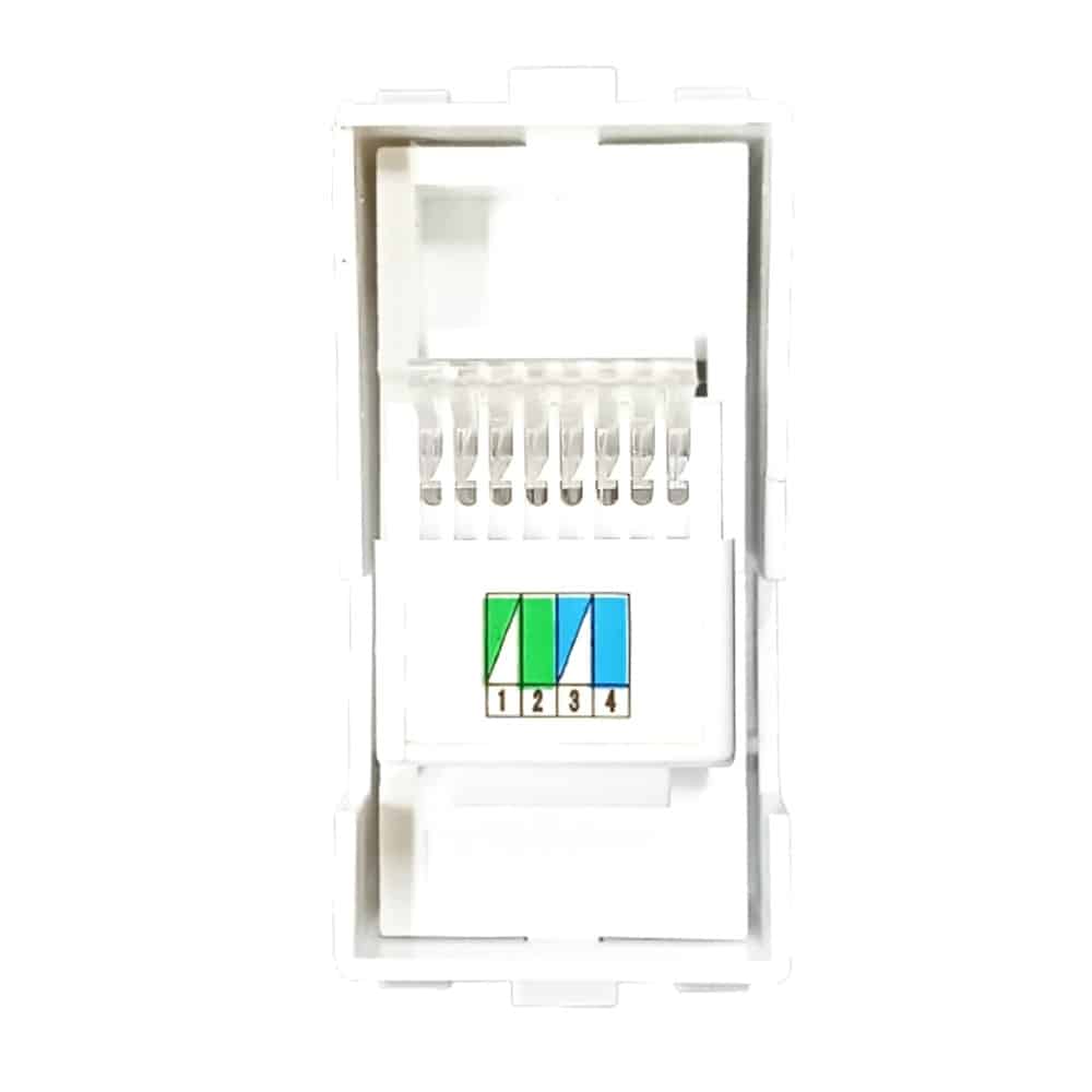Siemens DELTA vega Cat3 Modular RJ11 Telephone Socket 1M