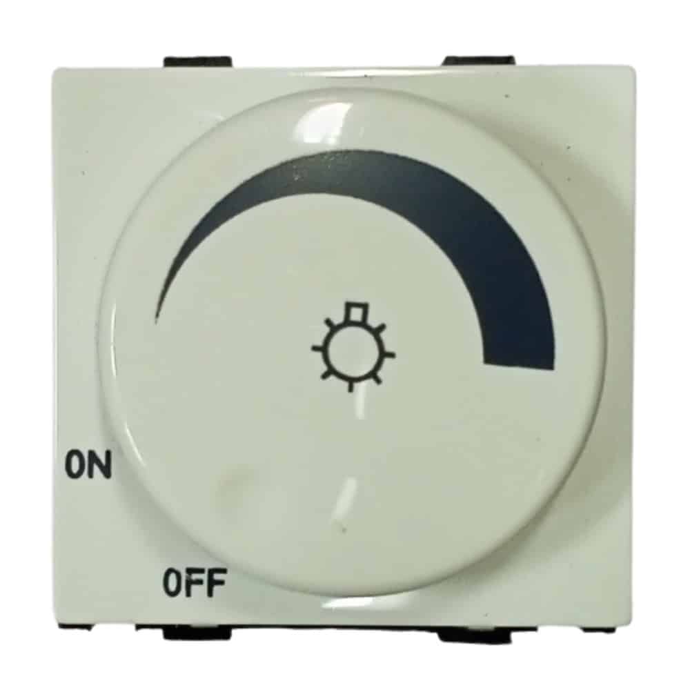 Siemens DELTA vega Modular Light Dimmer 25-400W 2M - Snow White