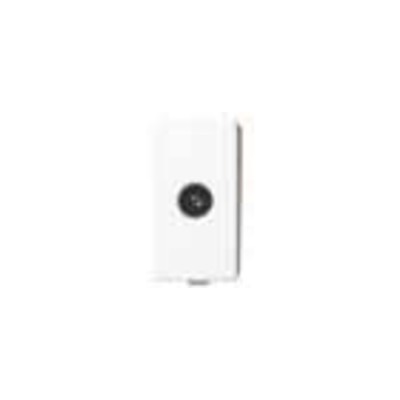 Siemens DELTA vega Modular TV Coaxial Socket 1M - Snow White