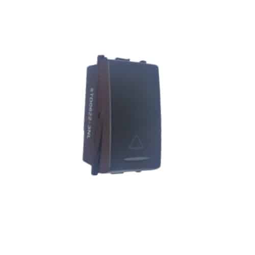 Siemens DELTA vega 10A Modular Bell Push Switch - With Indicator, 1M, Metallic Carbon