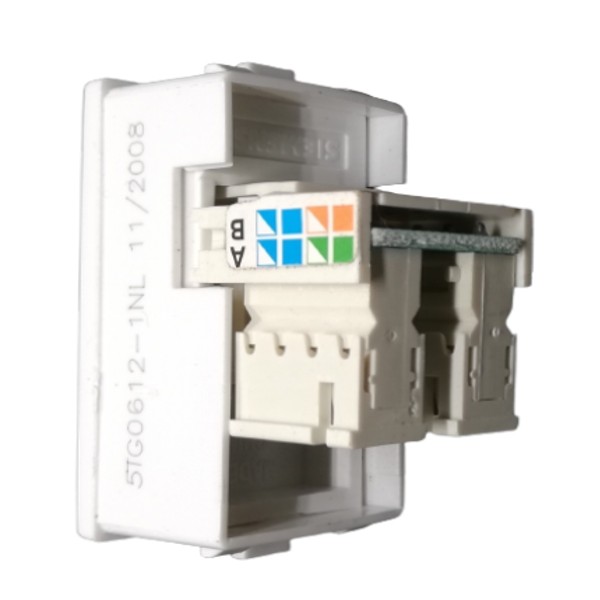 Siemens DELTA vega Modular RJ45 Computer Socket 1M