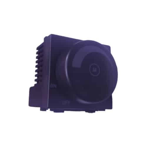 Siemens DELTA vega Modular Fan Regulator 2M - Dimmer, Metallic Carbon