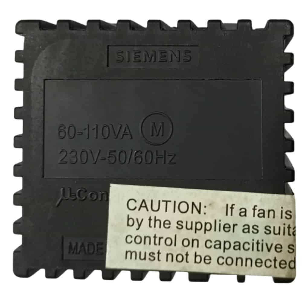 Siemens DELTA vega Modular Fan Regulator 2M