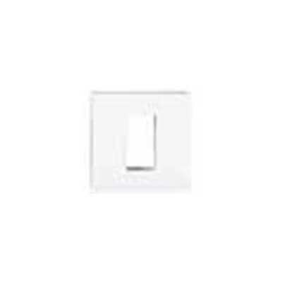 Siemens DELTA vega Modular Plate Cover + Frame - 1M, Snow White