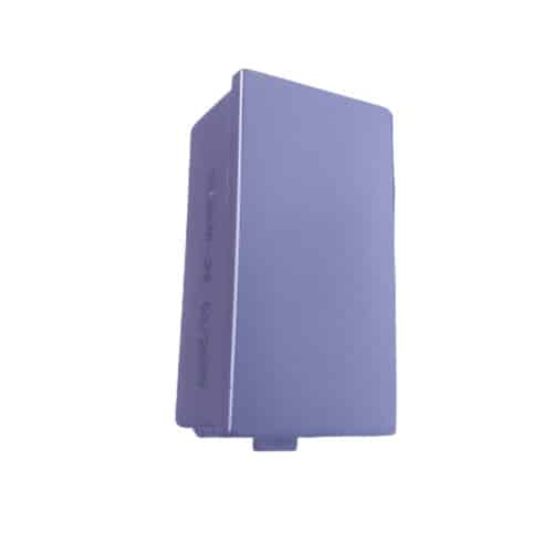 Siemens DELTA vega Modular False Blank Plate - 1M, Metallic Aluminium