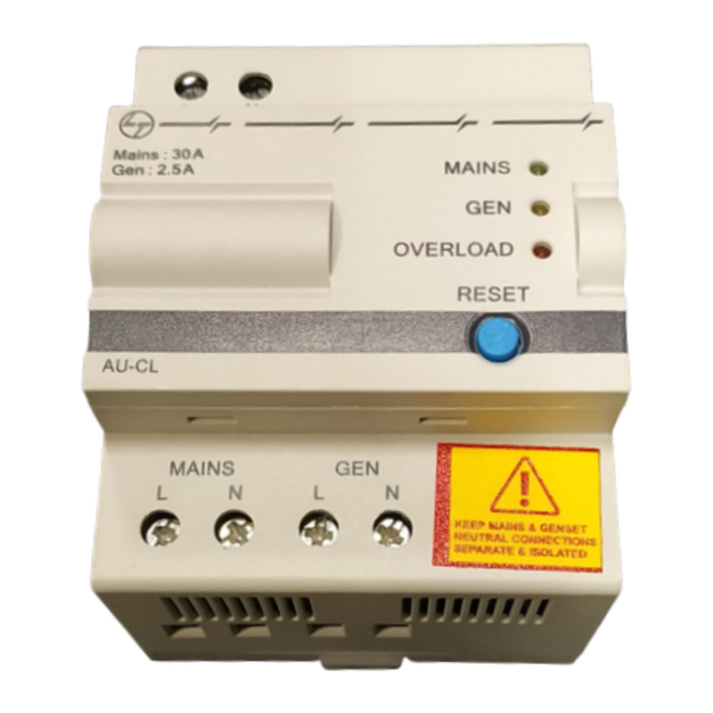 L&T Exora Automatic Changeover Switch ACCL - 30A, Single Phase, 15A