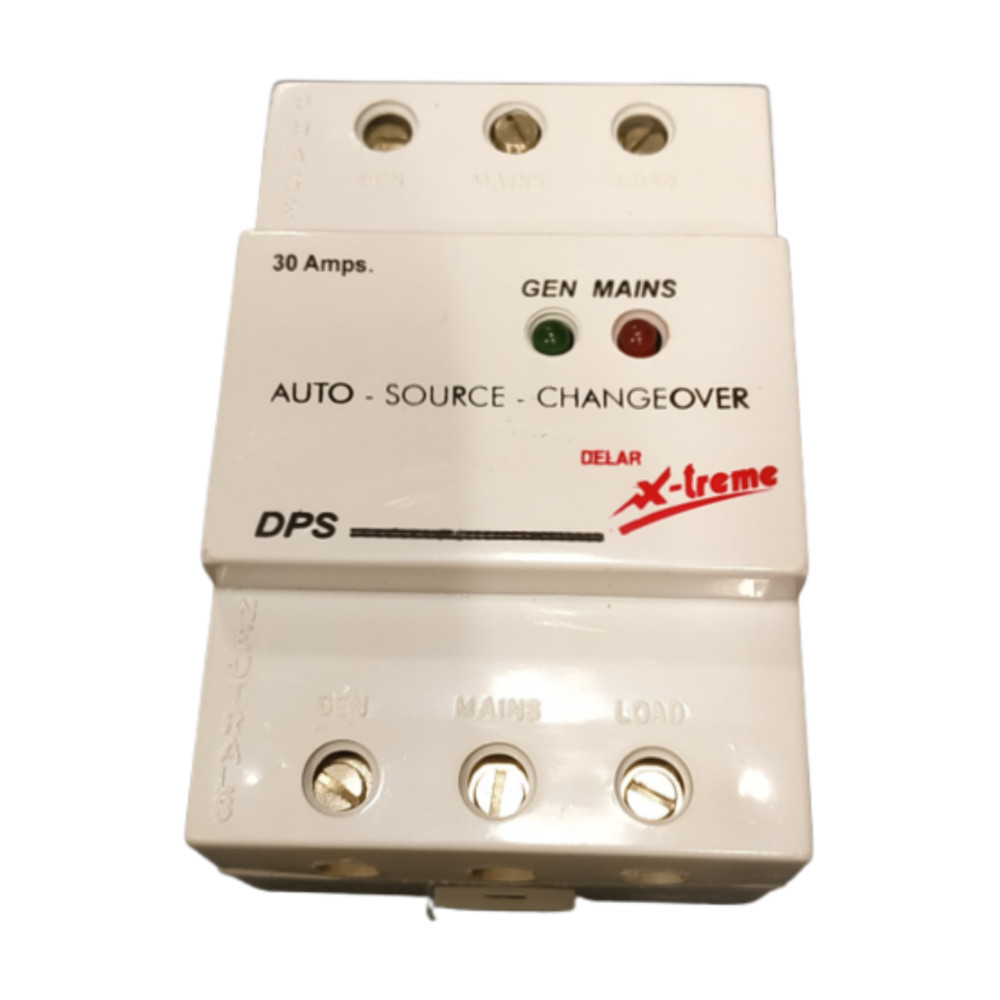 Delar X-treme 1 Phase Automatic Changeover Switch ACCL - 30A, 30A